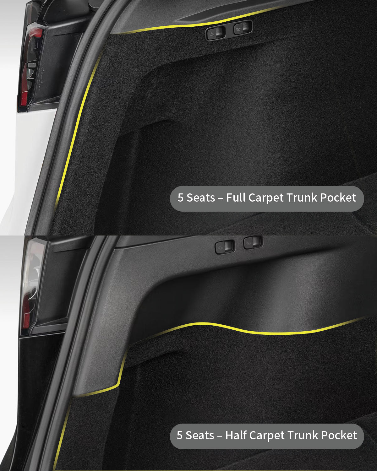 Trunk Storage Bins Bundle for Model Y-9