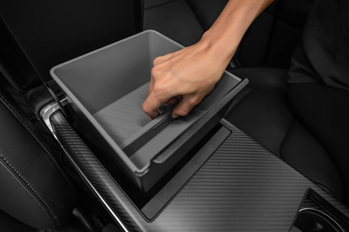 Armrest Organizer Tesla Model S/X-1