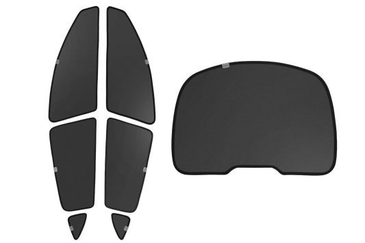 Side + Rear Liftgate Window Sunshade for Model Y-0