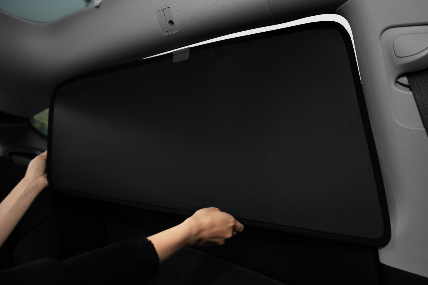 Side + Rear Liftgate Window Sunshade for Model Y-5