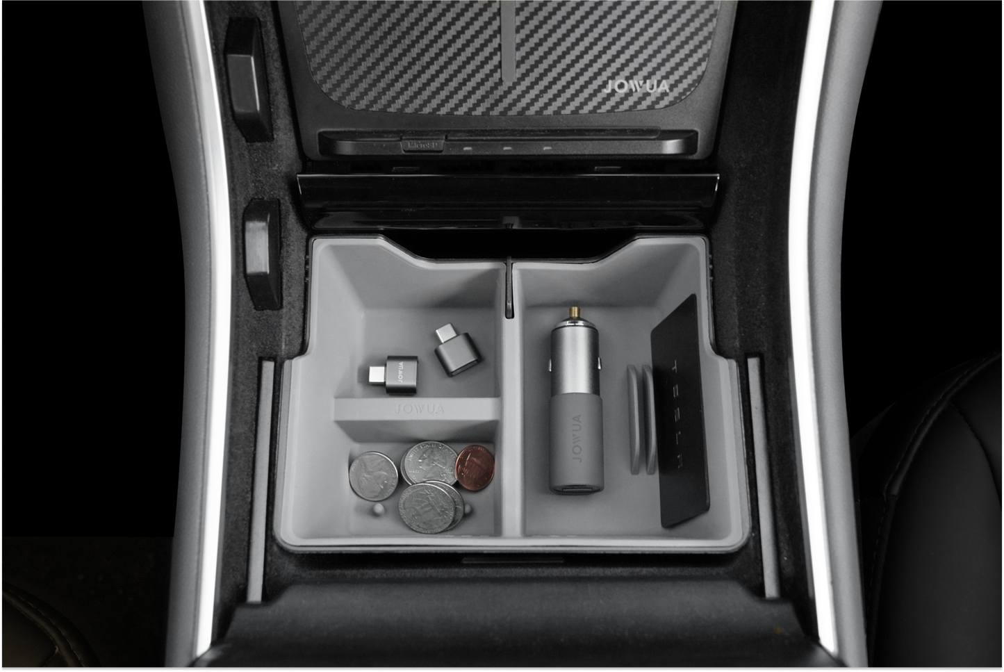 Center Console Tray Organizer (Pre-refresh Tesla Model 3 / Y)-2