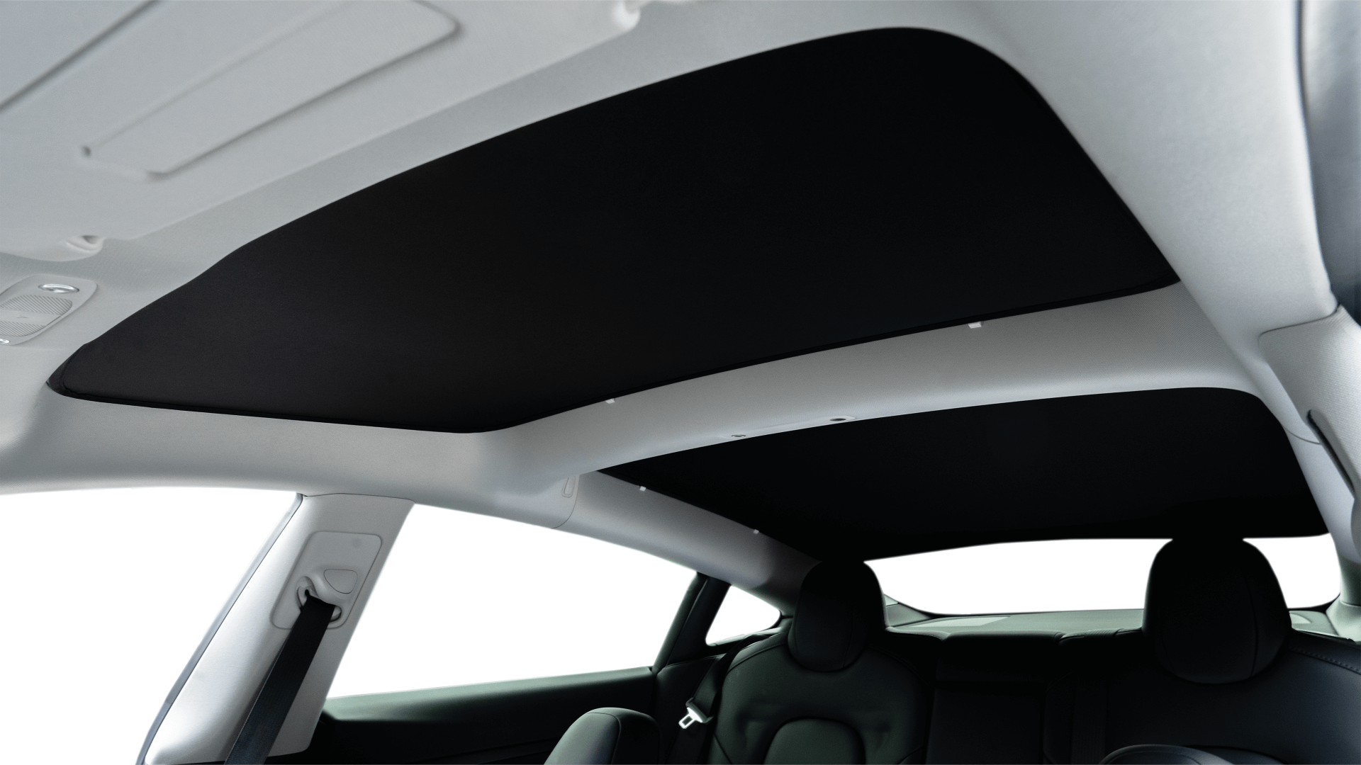 Model 3 / Reengineered Model 3 Glass Roof Sunshade (US Version)-3