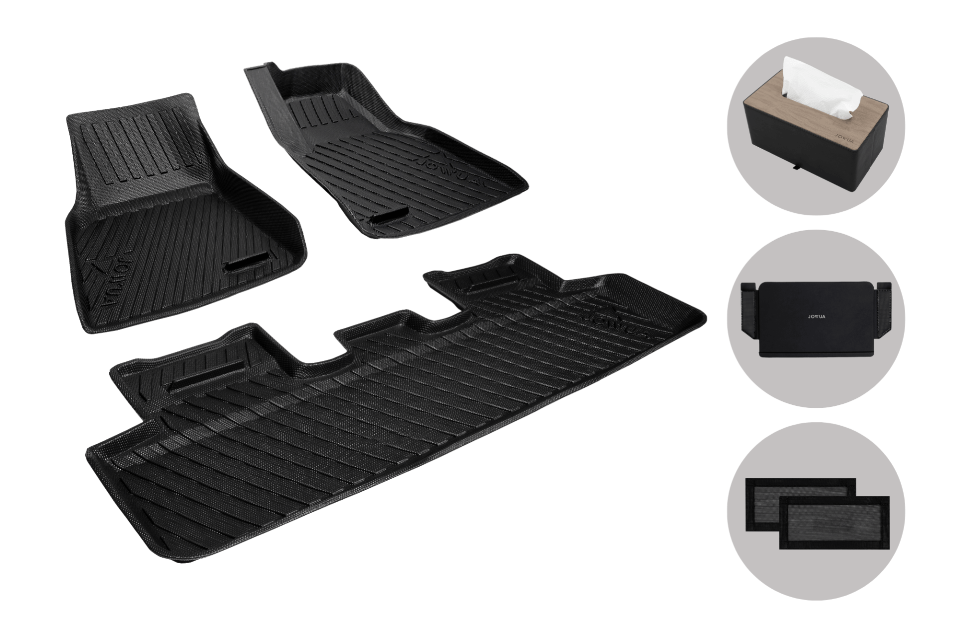 Model Y All-Weather Floor Liners Combo (Right Hand Drive Version)-0