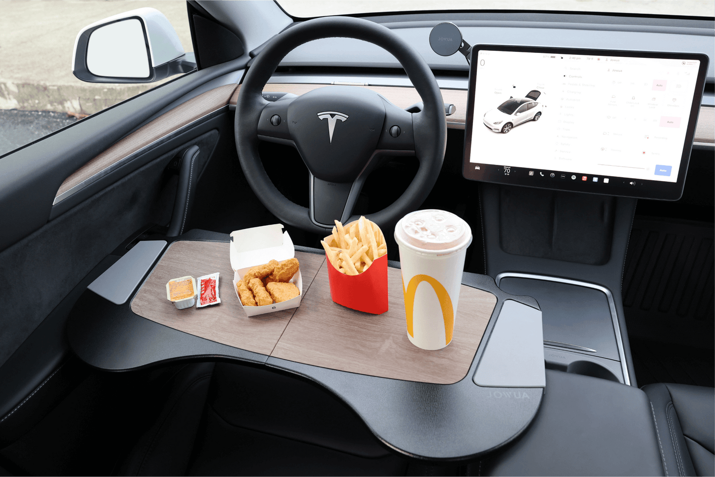 Foldable Car Tray Bundle (Reengineered Model 3 Highland, 2024+)-5